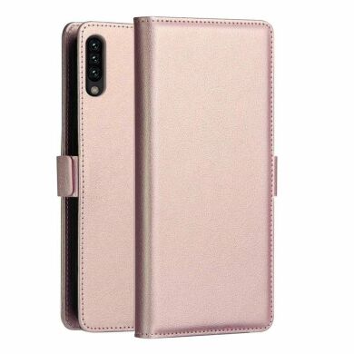 Чехол-книжка DZGOGO Milo Series для Samsung Galaxy A50 (A505) / A30s (A307) / A50s (A507) - Rose Gold