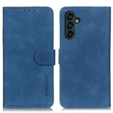 Чехол-книжка KHAZNEH Retro Wallet для Samsung Galaxy A35 (A356) - Blue