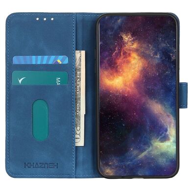 Чехол-книжка KHAZNEH Retro Wallet для Samsung Galaxy A35 (A356) - Blue