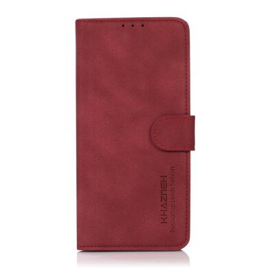 Чохол-книжка KHAZNEH Retro Style для Samsung Galaxy S21 FE (G990) - Red