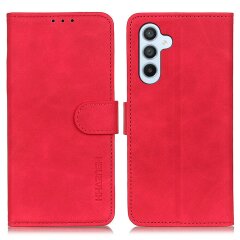 Чохол-книжка KHAZNEH Retro Wallet для Samsung Galaxy S26 Plus - Red