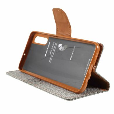 Чохол-книжка MERCURY Canvas Diary для Samsung Galaxy A50 (A505) / A30s (A307) / A50s (A507) - Grey