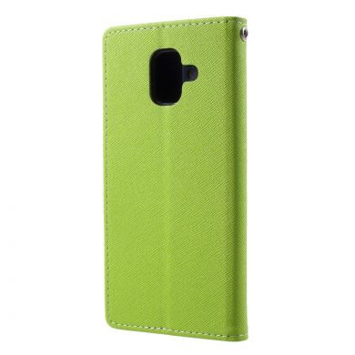 Чохол-книжка MERCURY Fancy Diary для Samsung Galaxy A6 2018 (A600), Green