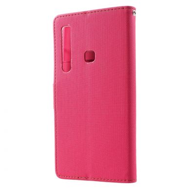 Чехол-книжка ROAR KOREA Cloth Texture для Samsung Galaxy A9 2018 (A920) - Rose