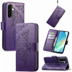 Чохол UniCase Butterfly Pattern для Samsung Galaxy A27 (A276) - Dark Purple