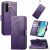 Чехол UniCase Butterfly Pattern для Samsung Galaxy A27 (A276) - Dark Purple