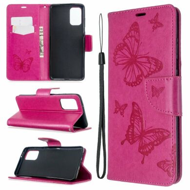 Чехол UniCase Butterfly Pattern для Samsung Galaxy S20 Plus (G985) - Rose