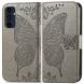 Чохол UniCase Butterfly Pattern для Samsung Galaxy S24 FE (S721) - Grey