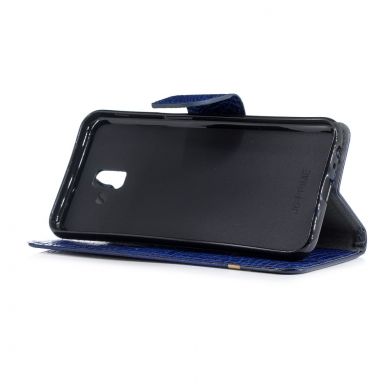 Чохол UniCase Croco Wallet для Samsung Galaxy J6+ (J610) - Blue