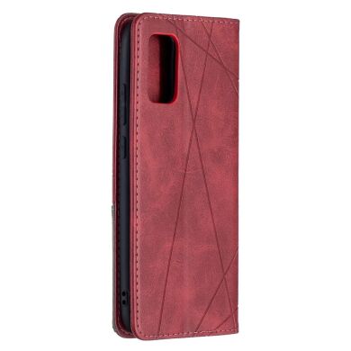 Чехол UniCase Geometric Pattern для Samsung Galaxy A02s (A025) - Red