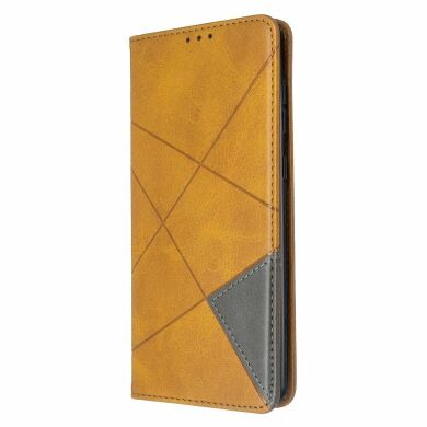 Чехол UniCase Geometric Pattern для Samsung Galaxy A71 (A715) - Brown