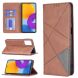 Чохол UniCase Geometric Pattern для Samsung Galaxy M52 (M526) - Coffee