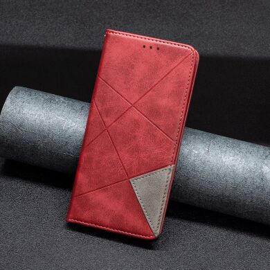 Чехол UniCase Geometric Pattern для Samsung Galaxy S25 FE (S731) - Red