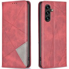 Чехол UniCase Geometric Pattern для Samsung Galaxy S25 FE (S731) - Red