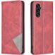 Чехол UniCase Geometric Pattern для Samsung Galaxy S25 FE (S731) - Red. Фото 1 из 9