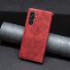Чехол UniCase Geometric Pattern для Samsung Galaxy S25 FE (S731) - Red. Фото 5 из 9