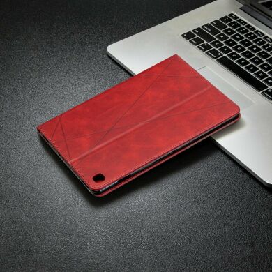 Чехол UniCase Geometric Pattern для Samsung Galaxy Tab S5e 10.5 (T720/725) - Red