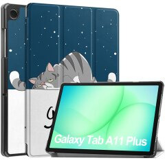 Чехол UniCase Life Style для Samsung Galaxy Tab A11 Plus (X230/236) - Cat