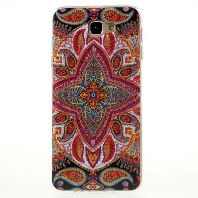 Силіконовий чохол Deexe Life Style для Samsung Galaxy J5 Prime, Lotus Flower