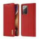 Кожаный чехол DUX DUCIS Wish Series для Samsung Galaxy Note 20 (N980) - Red. Фото 1 из 7