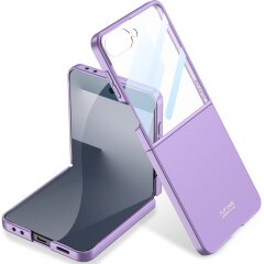 Пластиковый чехол GKK Hard Shell (FF) для Samsung Galaxy Flip 7 - Purple