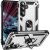 Протиударний чохол з підставкою Deexe Armor Case для Samsung Galaxy S26 FE - Silver