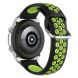 Ремешок Deexe Dual Color для Samsung Galaxy Watch 3 (45mm) - Black / Fluorescent Green. Фото 4 из 5