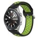 Ремешок Deexe Dual Color для Samsung Galaxy Watch 3 (45mm) - Black / Fluorescent Green. Фото 5 из 5