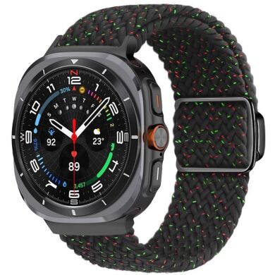 Ремінець Deexe Knitted Strap для Samsung Galaxy Watch Ultra (47mm) - Starlight Black