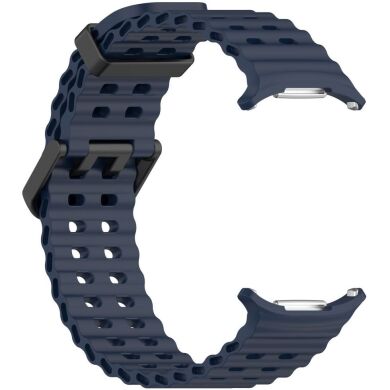 Ремінець Deexe Ocean Strap для Samsung Galaxy Watch Ultra (47mm) - Midnight Blue