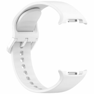 Ремешок Deexe Silicone Band для Samsung Galaxy Watch 8 (40/44mm) / 8 Classic - White