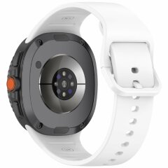 Ремешок Deexe Silicone Band для Samsung Galaxy Watch 8 (40/44mm) / 8 Classic - White