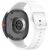 Ремешок Deexe Silicone Band для Samsung Galaxy Watch 8 (40/44mm) / 8 Classic - White