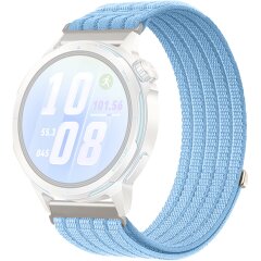 Ремінець Deexe Soft Weave для для годинників з шириною кріплення 20мм - Baby Blue