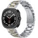 Ремінець Deexe Stainless Steel Strap для Samsung Galaxy Watch Ultra (2025) - Silver / Gold