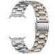 Ремінець Deexe Stainless Steel Strap для Samsung Galaxy Watch Ultra (2025) - Silver / Gold