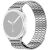 Ремешок Deexe Zenith для Samsung Galaxy Watch 8 (40/44mm) / 8 Classic - Silver