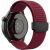 Ремешок для часов Deexe Active Loop для часов с шириной крепления 22мм - Wine Red