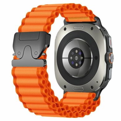 Ремінець Reframe Ripple Pattern для Samsung Galaxy Watch Ultra (47mm) / Ultra (2025) - Orange / Black