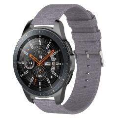 Ремінець UniCase Cloth Texture для Samsung Galaxy Watch 46mm / Watch 3 45mm / Gear S3 - Green