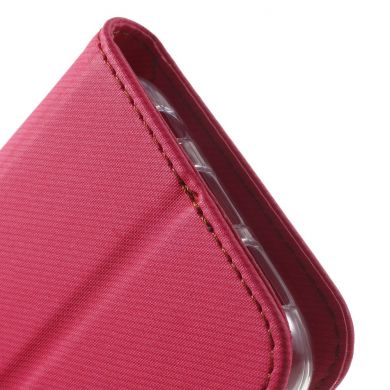Чехол-книжка ROAR KOREA Cloth Texture для Samsung Galaxy S7 (G930) - Magenta