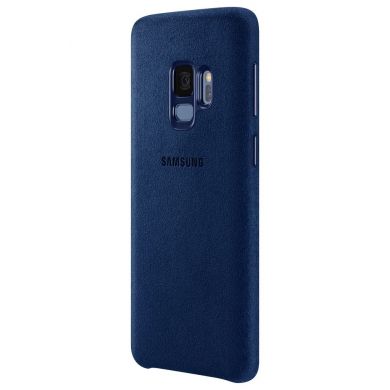 Чехол Alcantara Cover для Samsung Galaxy S9 (G960) EF-XG960ALEGRU - Blue