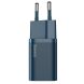 Сетевое зарядное устройство Baseus Super Si Quick Charger (20W) - Blue. Фото 5 из 20