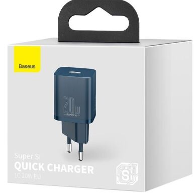 Сетевое зарядное устройство Baseus Super Si Quick Charger (20W) - Blue