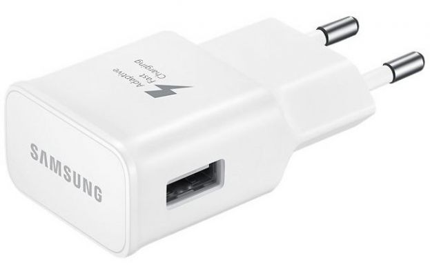 Мережевий зарядний пристрій Samsung Fast Charging (2A/5В) EP-TA20EWEUGRU
