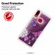Силиконовая (TPU) накладка Deexe Fashion Glitter для Samsung Galaxy A10s (A107) - Purple/Butterfly and Flowers. Фото 4 из 7