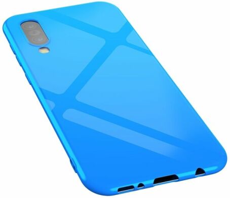 Силиконовый чехол T-PHOX Crystal Cover для Samsung Galaxy A50 (A505) / A30s (A307) / A50s (A507) - Blue