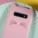 Силиконовый (TPU) чехол Deexe Cat 3D Series для Samsung Galaxy S10 Plus (G975) - Pink. Фото 2 из 5