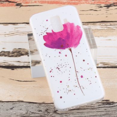 Силіконовий (TPU) чохол Deexe Life Style для Samsung Galaxy A6 2018 (A600)