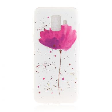 Силіконовий (TPU) чохол Deexe Life Style для Samsung Galaxy A6 2018 (A600)